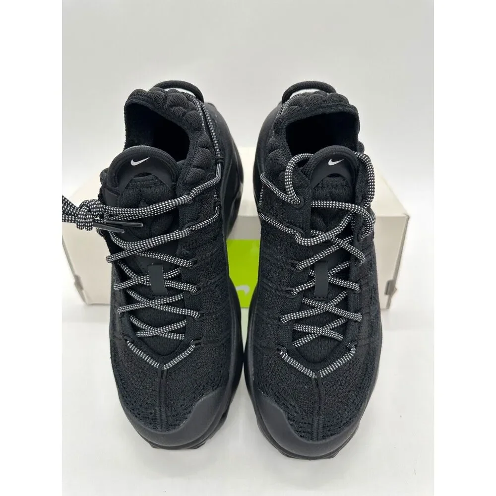 Nike Air Max Flyknit Venture Womens Size 6 Triple Black Athletic Shoe FD2110 005 - Picture 4 of 6